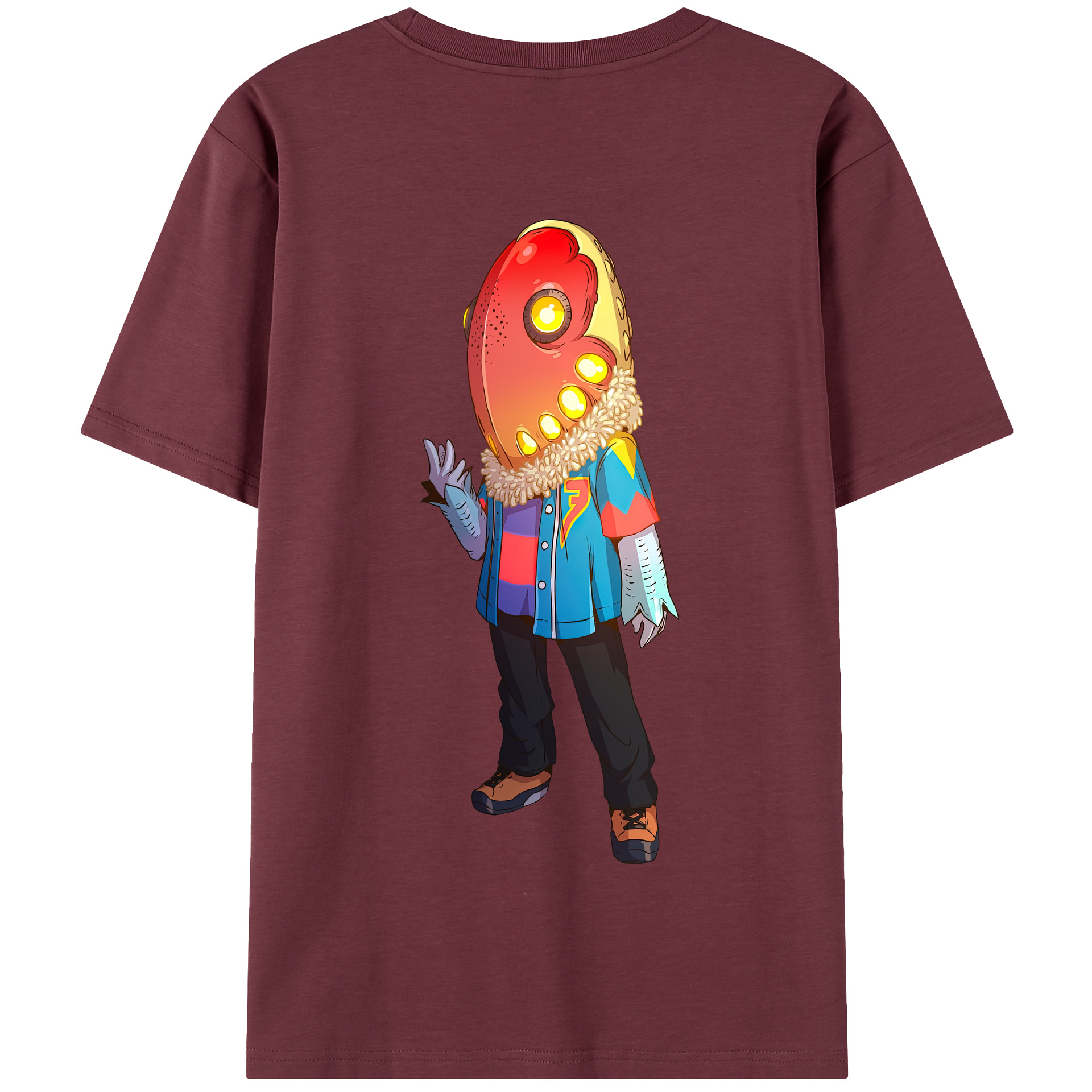 （画像用） ウルトラマン Ultraman 綿100％半袖Tシャツ（背面プリント）
